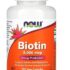 Biotine 5000 µg - Capsules Végétariennes