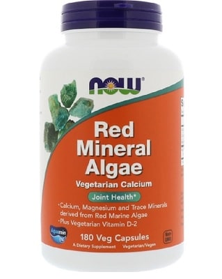 Algue minérale rouge