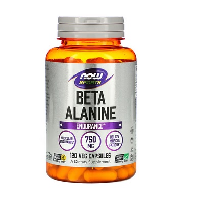Beta-alanine de Now Food Sports - Endurance, 750 mg