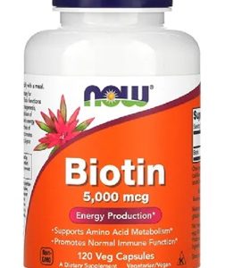 Biotine 5000 µg - Capsules Végétariennes