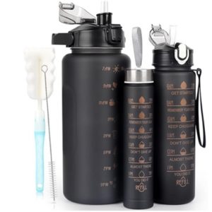 Pack de 3 Gourdes en Tritan - Accessoire Idéal