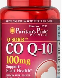Co Q-10 100 mg - Protège l'organisme - Antioxidant