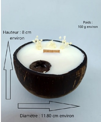 Coffret bougie Coco Fleur de coton - Cadeau apprécié – Image 2