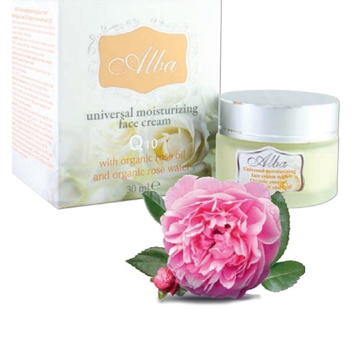 Crème visage absolu de rose et Q10 réduit les rides