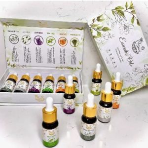 Coffret cadeaux de 6 huiles essentielles - Mélange unique