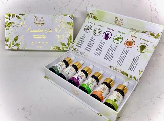 Coffret cadeaux de 6 huiles essentielles - Mélange unique – Image 3