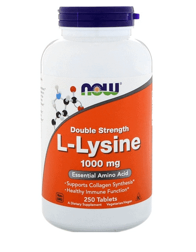 L-lysine, 1000 mg, 250 comprimés