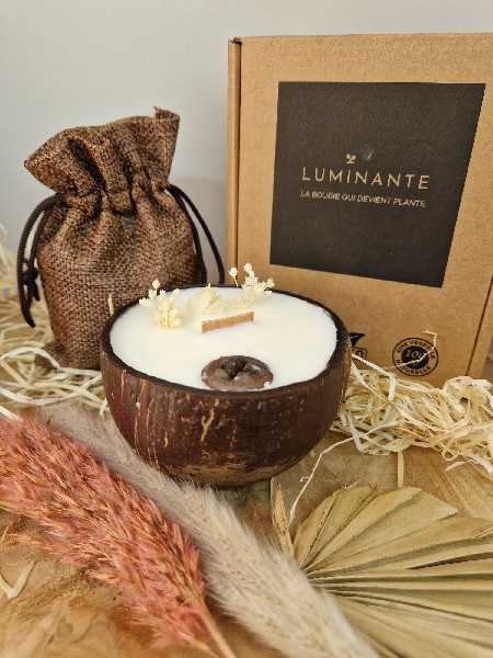 Coffret bougie Coco Fleur de coton - Cadeau apprécié – Image 6