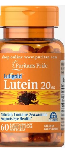 Luteine 20 mg avec Zeaxanthin - Soutien pour les yeux