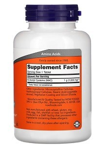 NAC, 1000 mg, 120 comprimés - Complément - Acide Aminé – Image 2