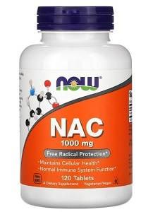 NAC, 1000 mg, 120 comprimés - Complément - Acide Aminé