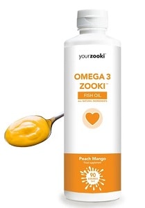 Oméga 3 Zooki Huile de poisson-Goût Délicieux