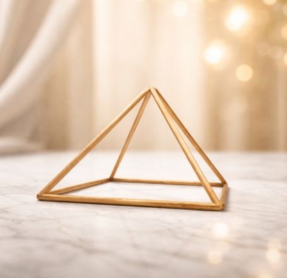 Triangle en Cuivre Énergétique Idéal pour la méditation