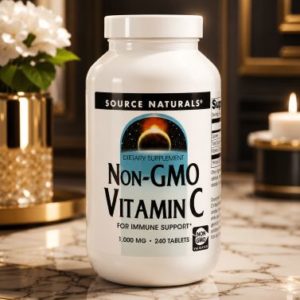 Source Naturals Vitamine C Sans OGM 1000 mg – 240 Comprimés