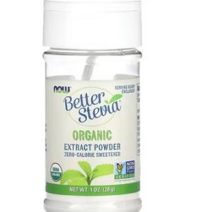 Stevia Poudre d'extrait biologique, 28 g