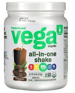 Vega Un, shake tout-en-un, chocolat à base de plantes
