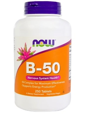 Now Food Vitamine B50 - 50 mg- Complément