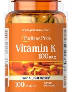 Vitamine K 100 mcg