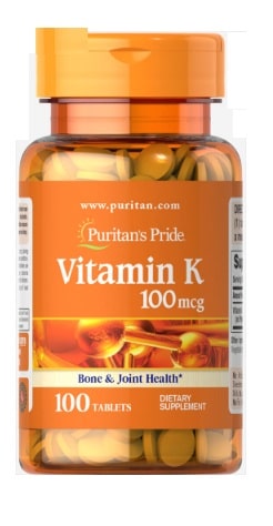 Vitamine K 100 mcg