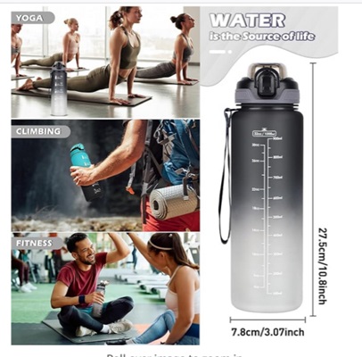 Pack de 3 Gourdes en Tritan - Accessoire Idéal – Image 2
