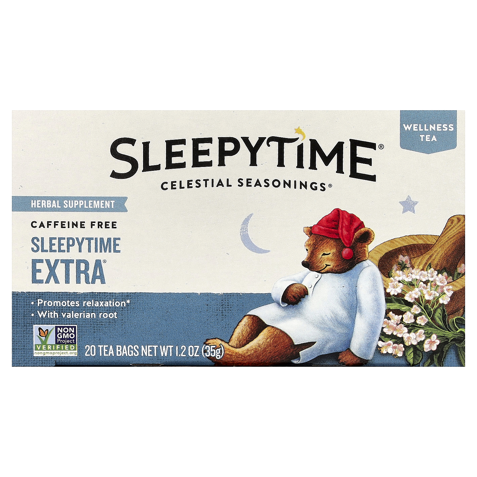 celestial sleepytime extra 20 sachets 35g