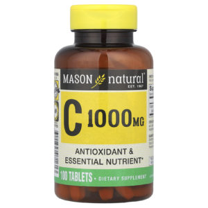 mason natural vitamin c 1000mg 100 tablets