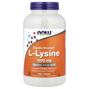 now l lysine 1000mg 250 comprimes