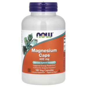 now magnesium 400mg 180 capsules
