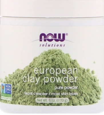 Poudre d'argile européenne - Nettoyant pour le visage