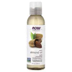 Flacon NOW Foods Solutions huile d’amande douce 118 ml