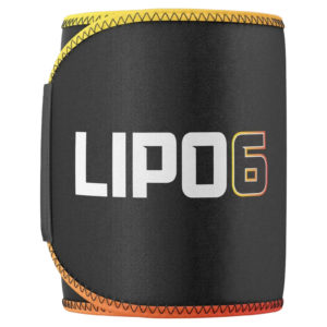 Ceinture de sudation Nutrex LIPO 6 noire, taille unique réglable