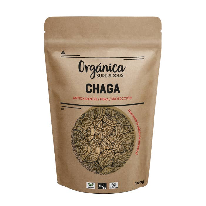 Chaga bio Orgánica Superfoods 100 g