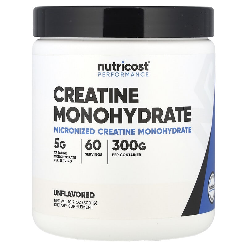 Créatine Nutricost comprise dans le pack sport