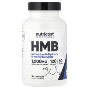Nutricost HMB 500 mg – 120 capsules